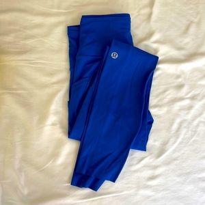 Lululemon symphony blue leggings